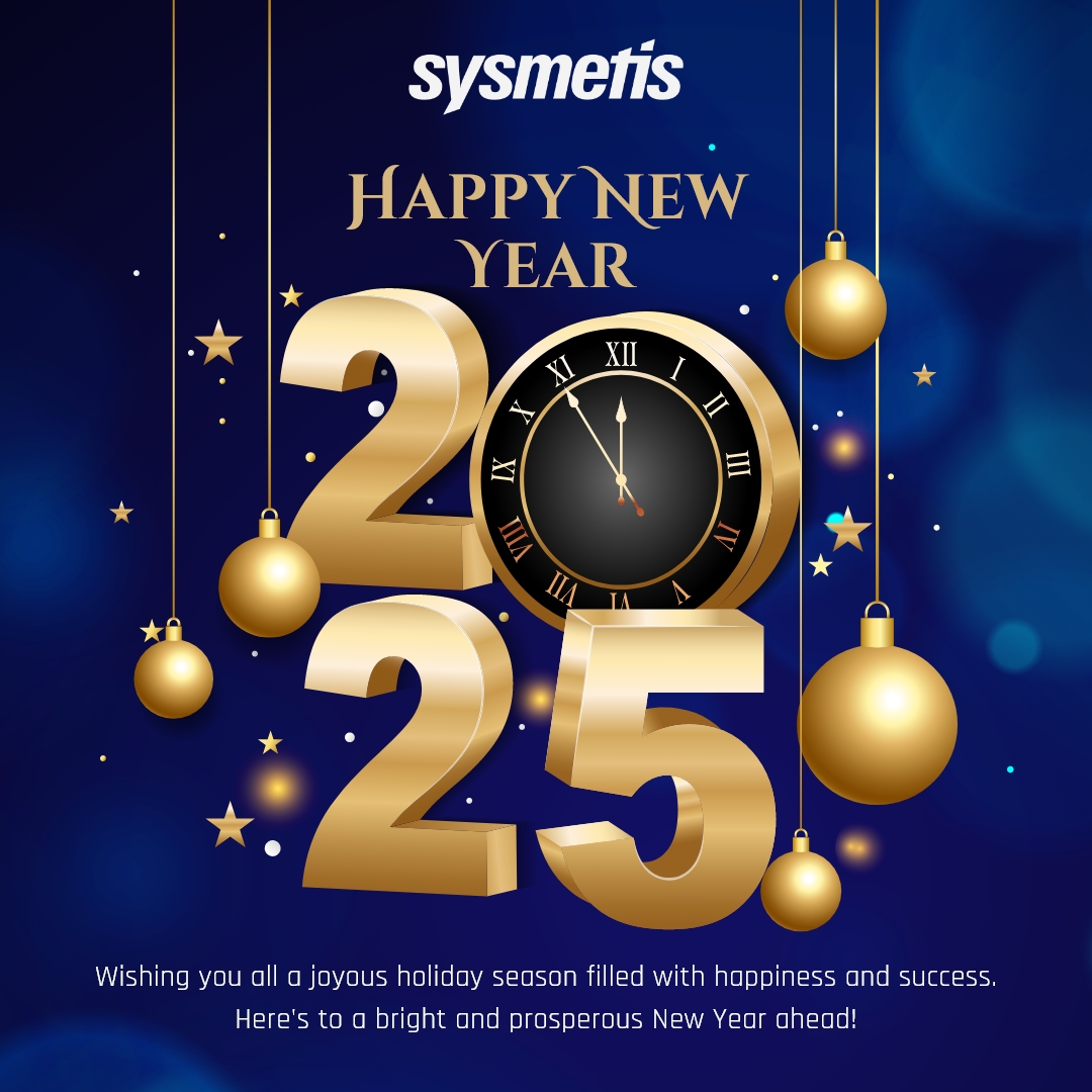 sysmetis_it_sol's tweet image. 🌟 Happy New Year 2025! 🎉
Sysmetis IT Solutions wishes you success, happiness, and endless opportunities in the year ahead. Thank you for your trust in 2024—let's grow and innovate together in 2025! 🚀
#HappyNewYear2025 #Sysmetis #Innovation2025 #GrowthAndSuccess
