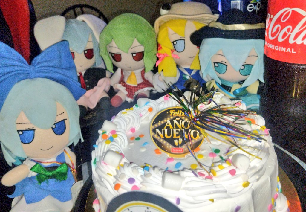 Day #703
Happy New Year friends, may all your goals be met and we wish you the best.
-RRM, Yuuka 🌻, Cirno ❄️, Rei'sen 🥕, Suwako 🐸, Koishi 💚.