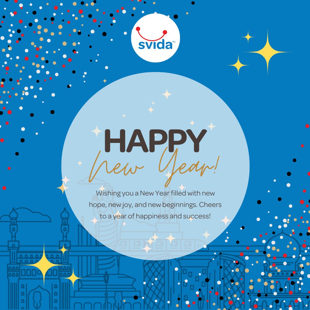 svidashuttle's tweet photo. Goodbye 2024, Hello 2025! 🎆 May this year be filled with laughter, love, and all your heart’s desires. ✨ #CheersTo2025 #Svida #HyderabadMetro https://t.co/NCYmp2ULYC