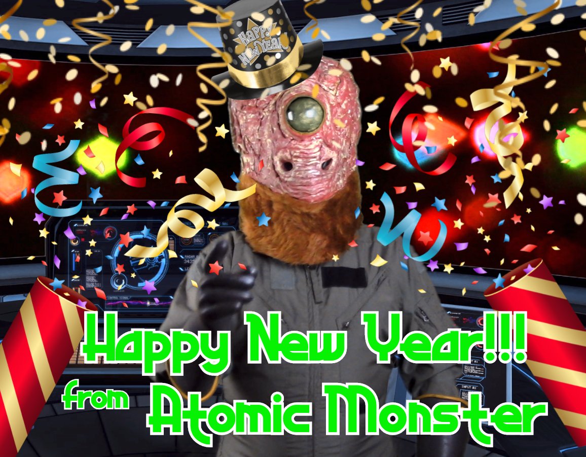 MrAtomicMonster's tweet image. 🎉Happy New Year 2025! 🌟From @MrAtomicMonster!