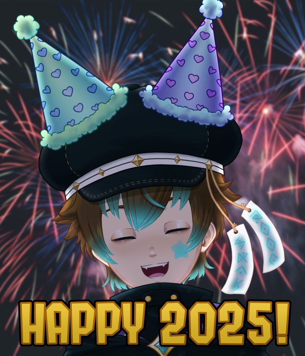 Happy New Year, Asteroids! I had so much fun starting my streaming journey in 2024, and I look forward to many more fun streams with y'all in 2025!