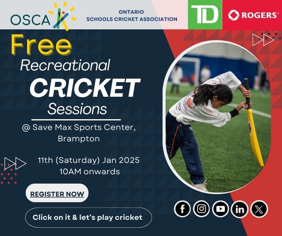Ontario Schools Cricket Association (OSCA) (@oscaschools) on Twitter photo 