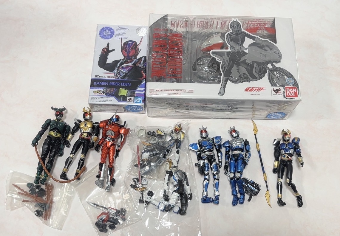 ジャンク品　s.hフィギュアーツ　仮面ライダーギーツ　エントリーレイズフォーム 仮面ライダーギーツ フィギュアーツ まとめ売り (一部ジャンク)