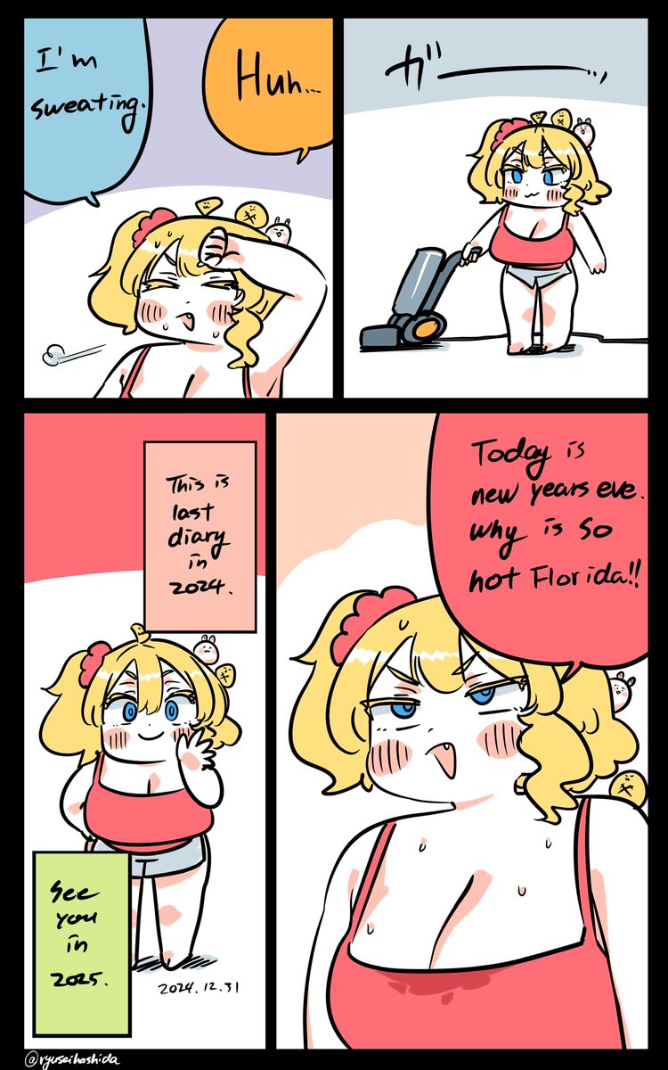 "See you" Florida diary. 