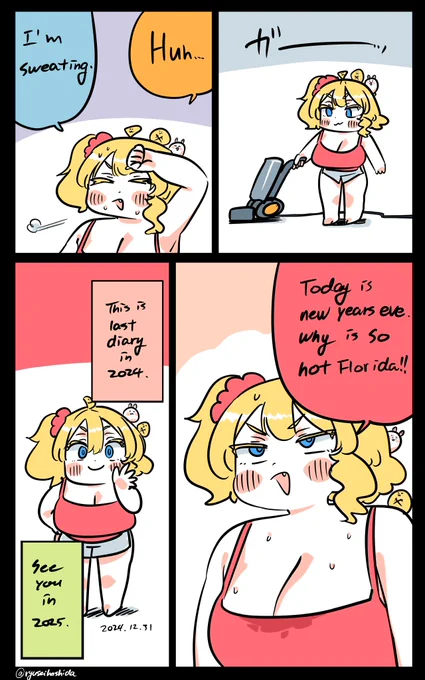 "See you" Florida diary. 