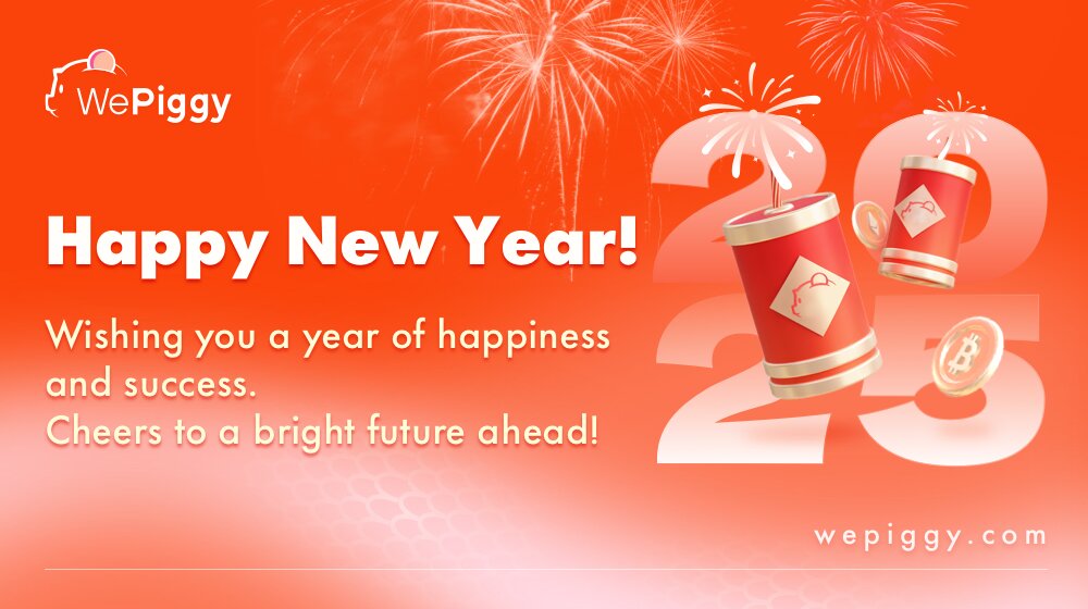Happy New Year!🐖
Weppigy wish you all the best for a brighter and more successful year ahead🚀