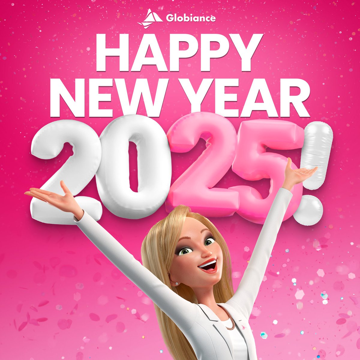 💥 Happy New Year!! 💥

The NEW V3 Platform is HERE and 2025 is set to be an AMAZING YEAR for Globiance! Cheers to upcoming opportunities, growth, and a bright and prosperous 2025 for everyone! ✨ 🎉

A special thank you to our amazing team, partners, and customers for your