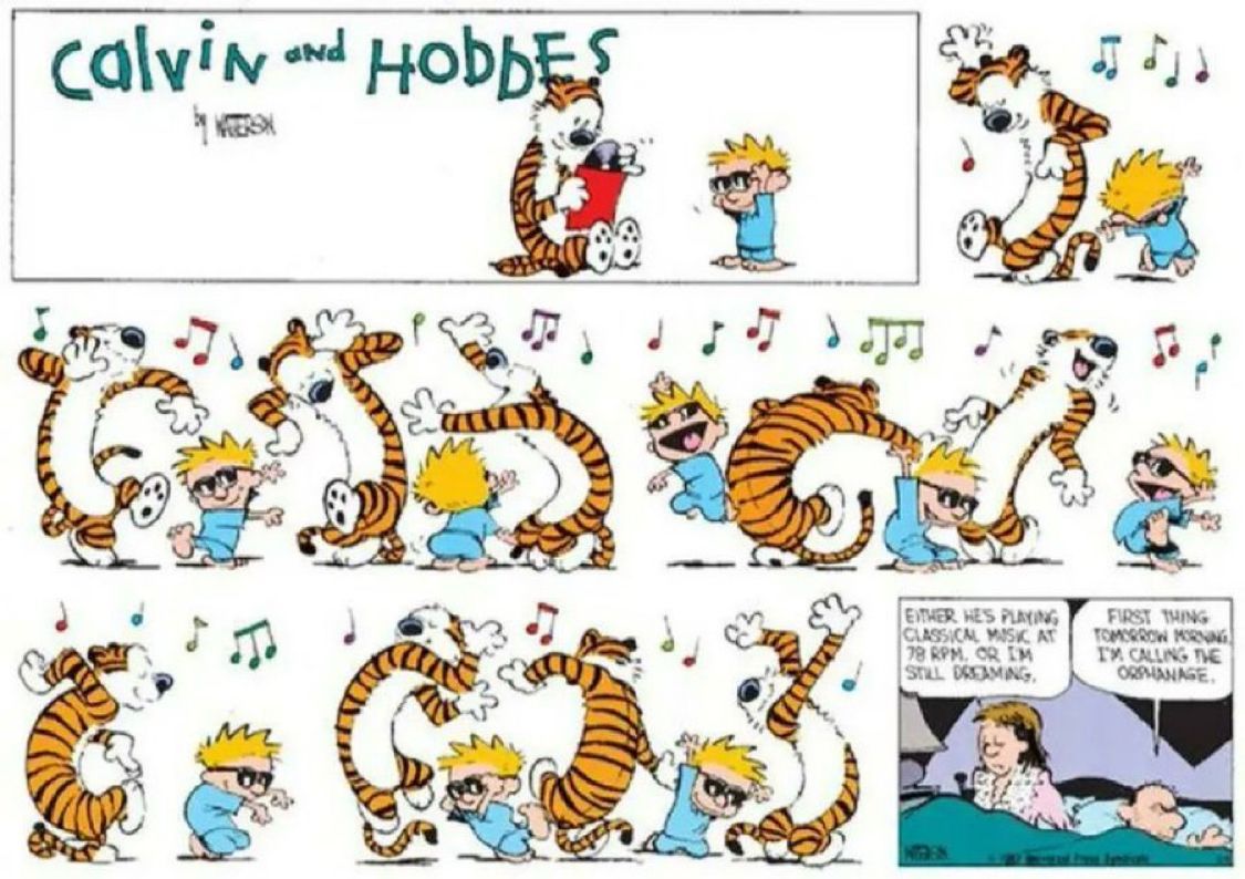 HAPPY NEW YEAR ! Do your happy dance! 💃🏻 🎆🎇 #CalvinandHobbes #HappyNewYear