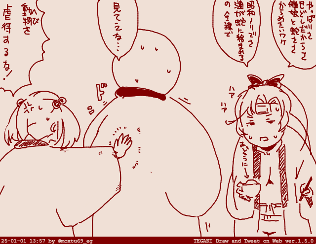 竿役は杉本哲太みたいな感じにしよう #tegaki_dt 