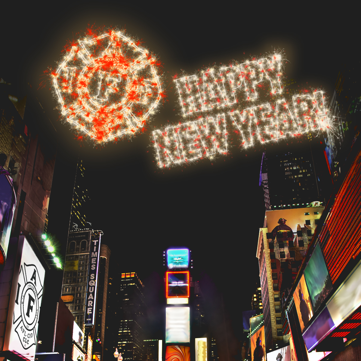 Happy New Year!  Stay safe in 2025!