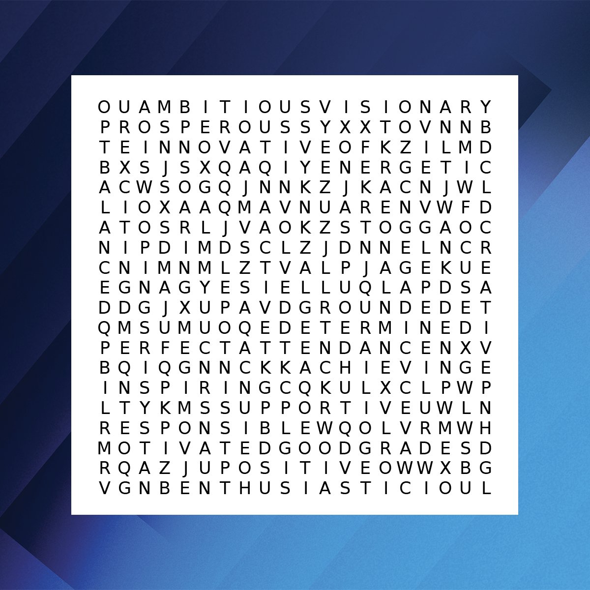 Happy New Years Ospreys! 🥳 The first word you spot sets the tone for your 2025! What's yours? 👀