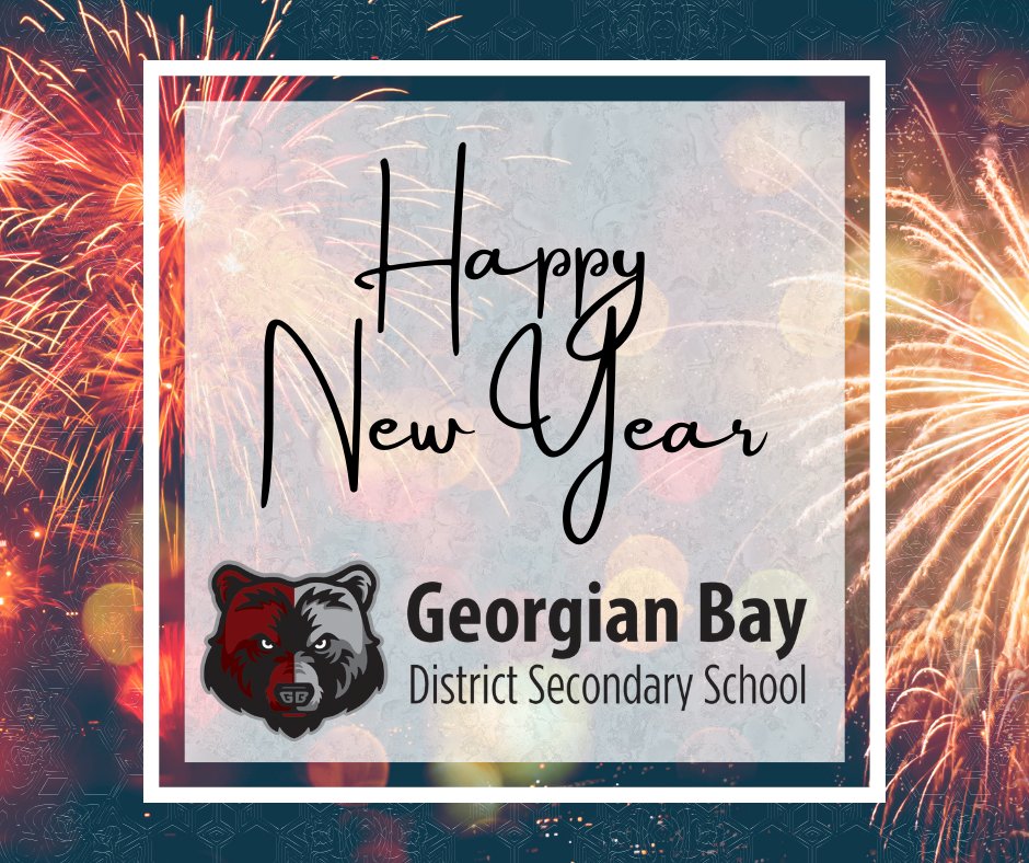 🎉 Wishing a Happy New Year and a wonderful 2025 to all in Bear Nation! 🎉