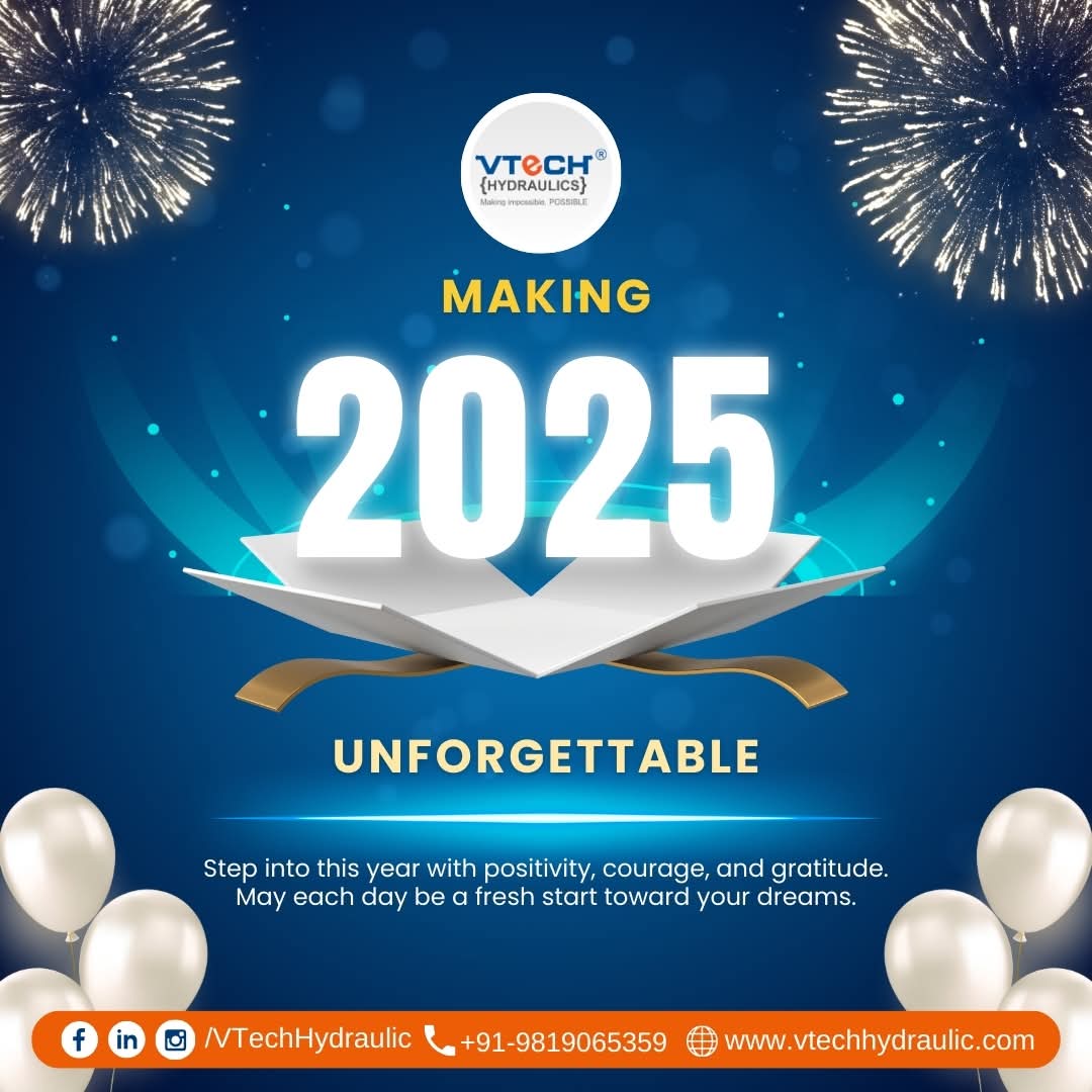 vtechhydraulic's tweet photo. ✨ Welcome 2025 with positivity, courage, and gratitude! 🌟 Let each day be a fresh start on your journey toward unforgettable dreams.

📞 +91-9819065359
🌐 https://t.co/svmNrFjGuL
#HappyNewYear2025 #FreshBeginnings #vtechhydraulic https://t.co/uYel4kVjiG