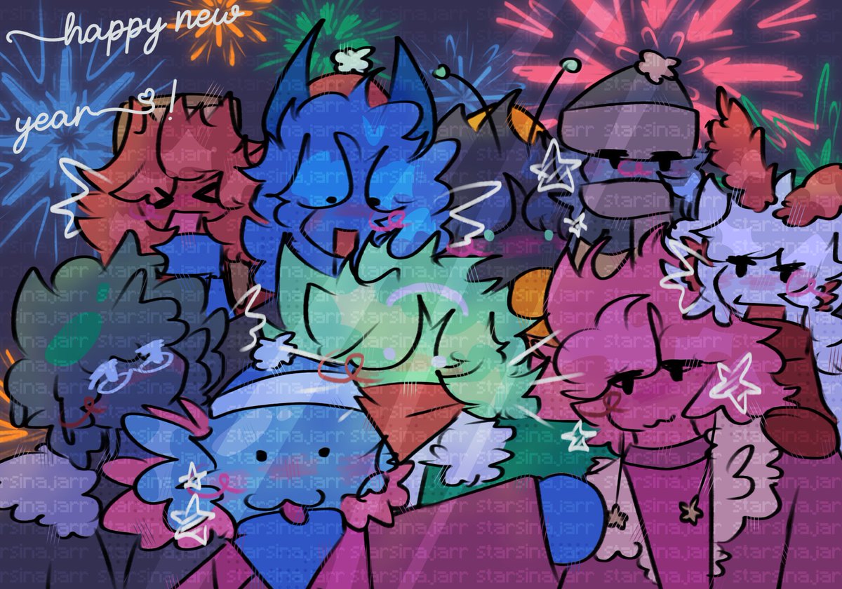quackscout's tweet image. it just turned 12 here, HAPPY NEW YEARS!!!! ^_^ #colorcrewfanart im too tired to fanart tag everyone but YAYAYAYAYAY