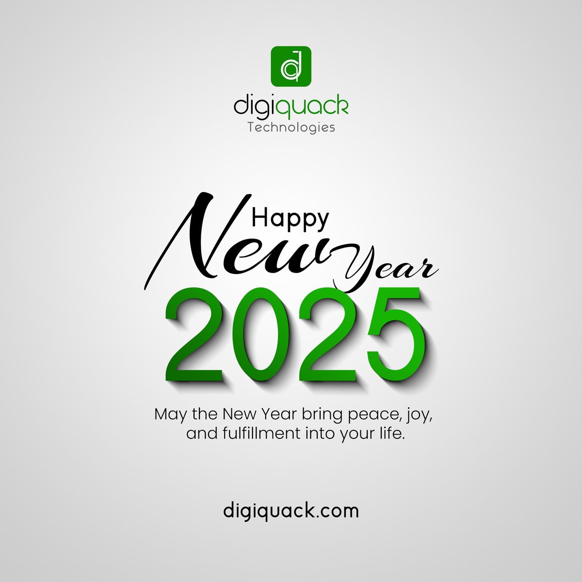 _digiquack_'s tweet photo. Happy New Year!
Let's make 2025 a year to remember, filled with love, laughter, and growth. May this New Year open doors to new opportunities and fill your life with joy and prosperity. 

 #MemorableMoments #NewYearNewMe #NewYearVibes #CheersTo2025 #NewYearResolutions #digiquack https://t.co/P9uKUtPHKr