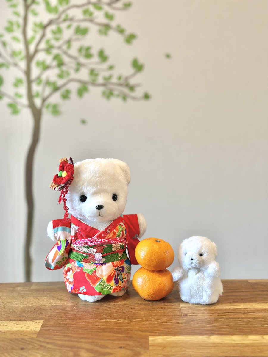 あけましておめでとうございます🎍
今年もよろしくお願いします🍊
みんなお餅たべたー？
お参りいくのー？⛩️
くまちゃんはｺﾀﾂでﾐｶﾝ食べるよー
すてきな一年になりますよーにっ♡ʕ•ᴥ•ʔ