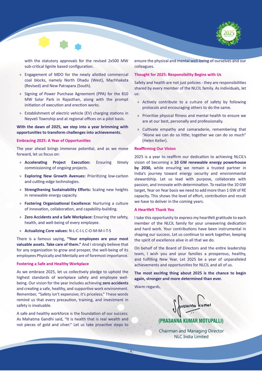 nlcindialimited's tweet image. 𝐇𝐚𝐩𝐩𝐲 𝐍𝐞𝐰 𝐘𝐞𝐚𝐫 𝟐𝟎𝟐𝟓!

#NLCIL #NewYear2024 #Sustainability #Innovation #Excellence