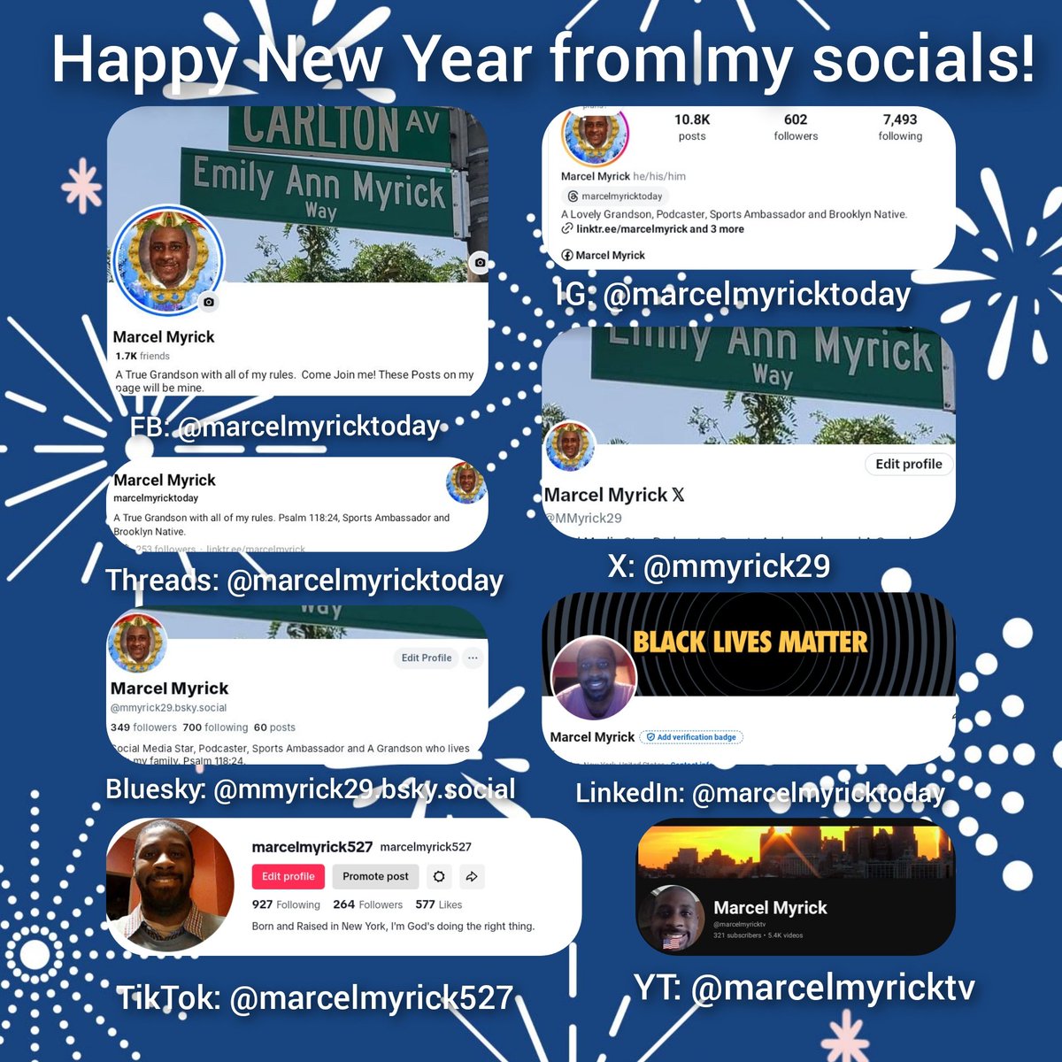 MMyrick29's tweet image. 2024 is gone and 2025 is finally here! Happy New Year from my socials. Thanks to everyone for joining me this pass year on this amazing journey. Remember to follow along; or, You can Listen to my podcast "Morning News Headlines" is on my bio and it's available 5 days a week.