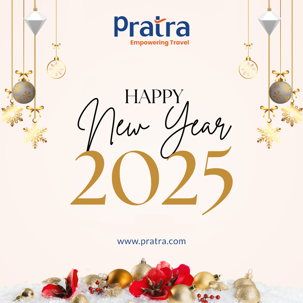 pratratech's tweet photo. 🎉 Happy New Year 2025 from Pratra Travel Technologies! 🎉 

Wishing our clients, partners, and team a year filled with success, growth, and new opportunities. Thank you for being a part of our journey!

#HappyNewYear #2025 #Pratra #TravelTech https://t.co/WNvp0T5NyH