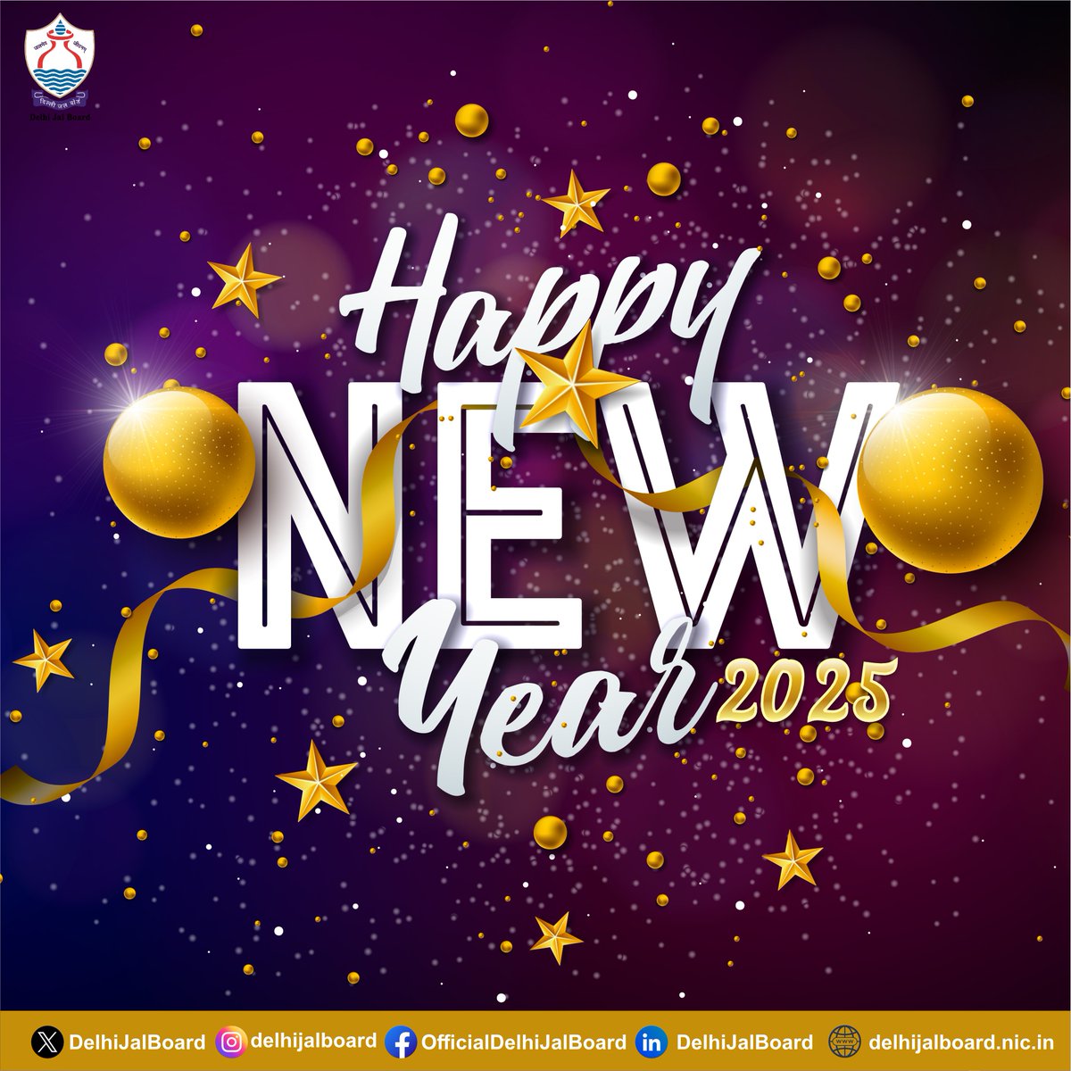 DelhiJalBoard's tweet image. Let&apos;s welcome the New Year with a pledge to protect our environment! Together, we can ensure a cleaner Yamuna and a healthier Delhi for generations to come. 🎉✨💧
#DJBOnMissionMode #DJB4U #CleanYamuna #SustainableDelhi #HappyNewYear
