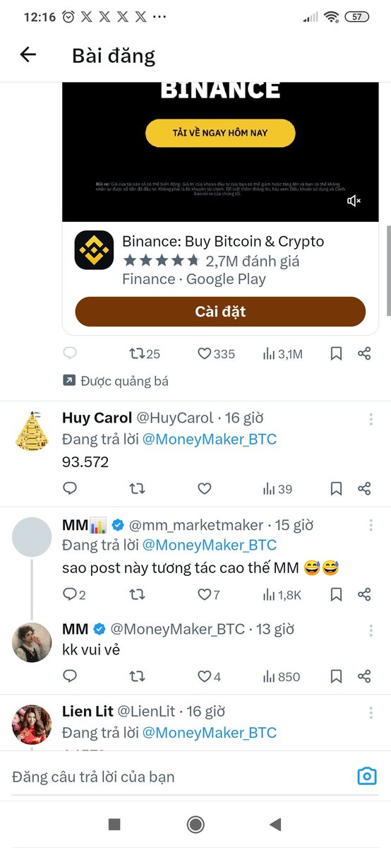 HuyCarol's tweet photo. @MoneyMaker_BTC https://t.co/PHkhLt35zQ