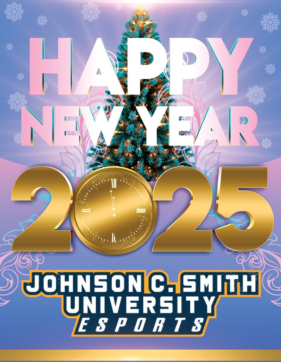 Johnson C. Smith University Esports Club (@jcsuesportsclub) on Twitter photo Wishing our supporters and partners, like you, a Happy New Year 2025 filled with happiness and prosperity๐ซโจ๏ธ Graphic Designed By: @arkkeys135๐จ <a href="/JCSUniversity/">Johnson C. Smith U.</a> <a href="/jcsuhhpdept/">JCSU HHP Dept</a> #JCSUEsports #HBCUEsports #CIAAEsports #Esports Wishing our supporters and partners, like you, a Happy New Year 2025 filled with happiness and prosperity๐ซโจ๏ธ Graphic Designed By: @arkkeys135๐จ <a href="/JCSUniversity/">Johnson C. Smith U.</a> <a href="/jcsuhhpdept/">JCSU HHP Dept</a> #JCSUEsports #HBCUEsports #CIAAEsports #Esports