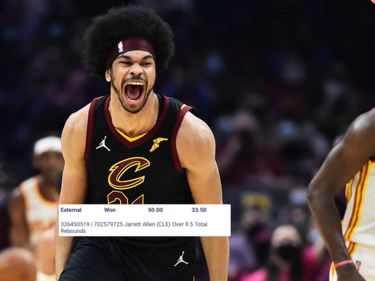 MaxBetzOnly's tweet photo. DAY 1 ladder 🪜🪜🪜 CASH!! 

Jarrett Allen with a monster game!!! over 9.5 rebounds ✅✅✅

See you guys next year! 2025 gonna be special 

$50————> $83.50 

Day 2 tomorrow, join along!! @nba #nbapicks #nbaprops https://t.co/IbdBJlSoe2