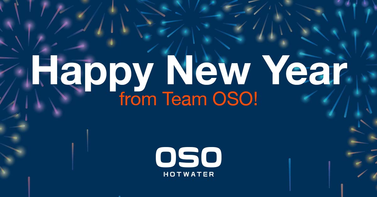 OSO Hotwater wishes everyone a Happy New Year.
our office re-opens Thursday 2nd January.