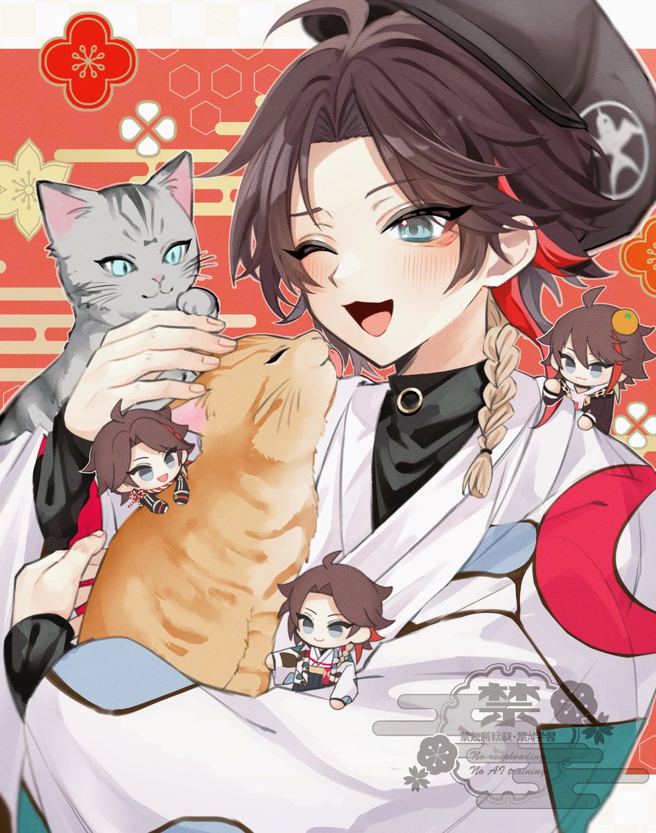 mu2893's tweet photo. あけましておめでとうございます🐍🌶🌅
#さ絵ぐさ https://t.co/w1bVihkZG4