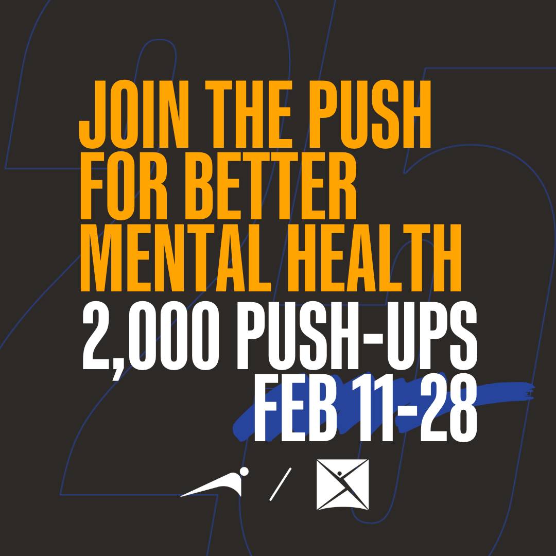 BIG NEWS! 📣The Push-Up Challenge is back!
Get those muscles ready to do 2,000 push-ups in 18 days while raising funds for mental health. 💪
Are you ready to push for better? 
Learn more and register today! 
🔗novascotia.cmha.ca/get-fit-have-f…