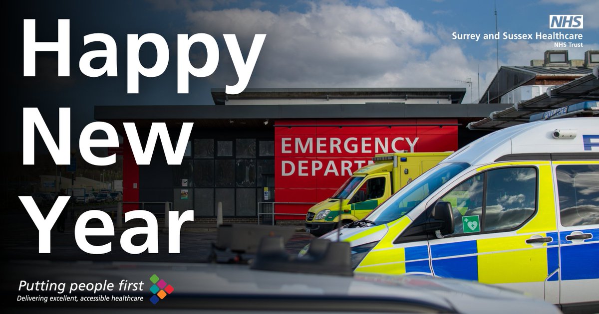 Our services continue to be very busy. Choose wisely this New Year - use NHS 111 for fast non-urgent medical help, and minor injury units or Crawley Urgent Treatment Centre for minor illness and injuries. This ensures ED is free to treat life threatening emergencies.