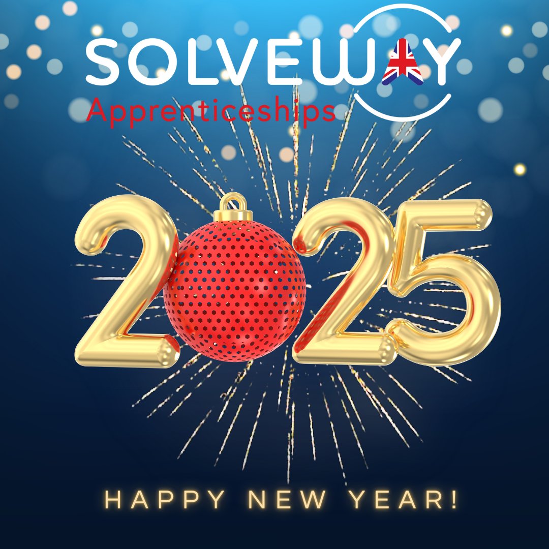 🎉 Happy New Year from Solveway Apprenticeships! 🎉

Here’s to fresh starts, exciting opportunities, and making 2025 a year of growth and success! ✨

#HappyNewYear #SolvewayApprenticeships #CareerGoals #NewBeginnings