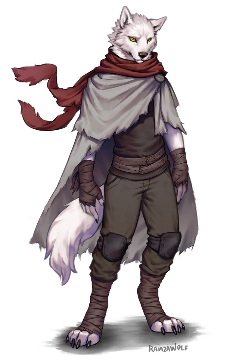 RamzaWolf's tweet image. Decided to change my fursona&apos;s outfit, part 2. Nothing&apos;s permanent as usual.
I also don&apos;t know anything about outfit design, so whatever :x