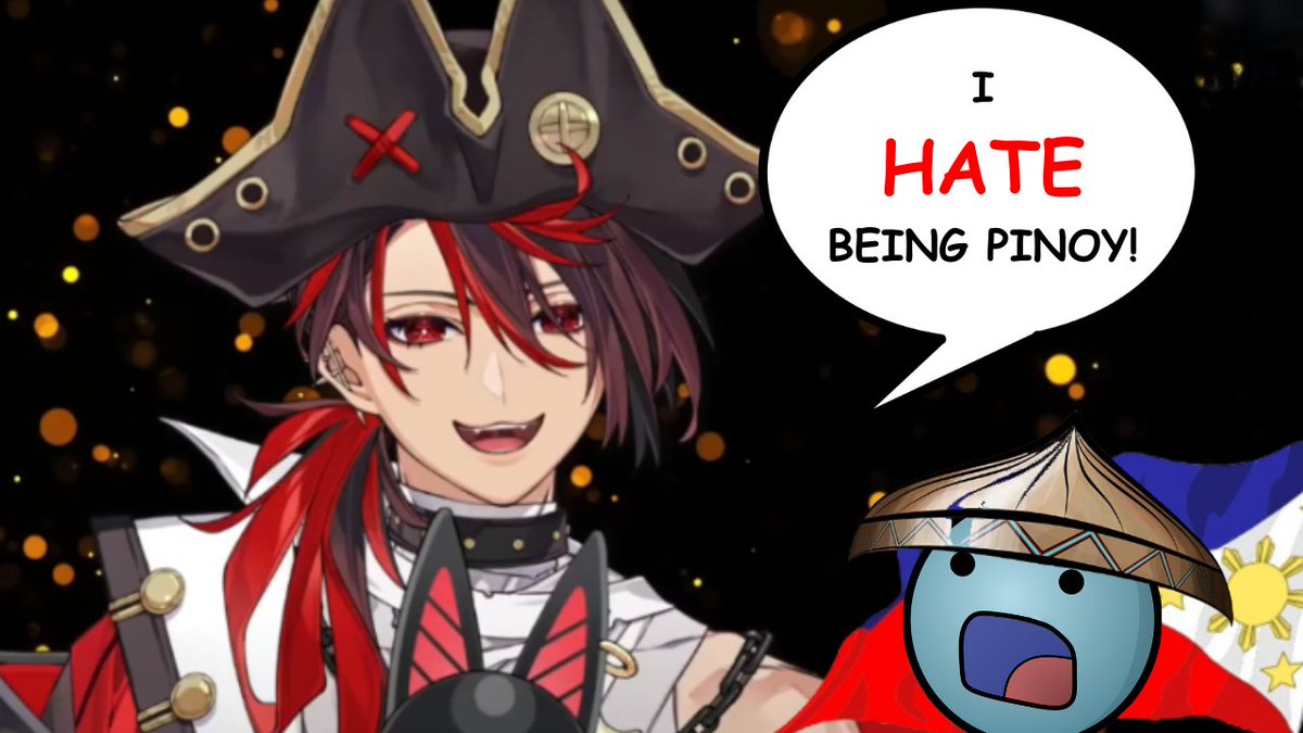 Karmakat_Vtuber's tweet photo. I can't believe @K9_KURO  actually said THIS about being Filipino. Man straight said he hates it. Like WTH bruh. Pinoy card revoked!  

New clip out now: https://t.co/TVruQuxsEc  

#vshojo #vshojoclips #vtuber #vtubers #vtuberclips #ENvtuber https://t.co/oAwzm591p4