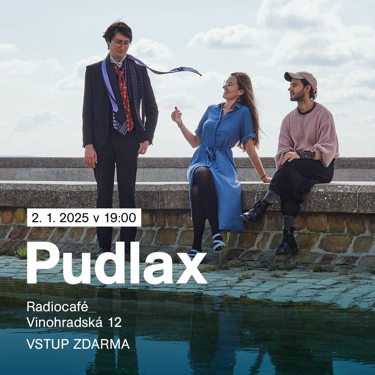 Koncert P u d l a x pořádáme už tento čtvrtek! Přijďte do Radiocafe Vinohradska 12 na náš první koncert sezóny. 
Čtete: rozhl.as/cQ6