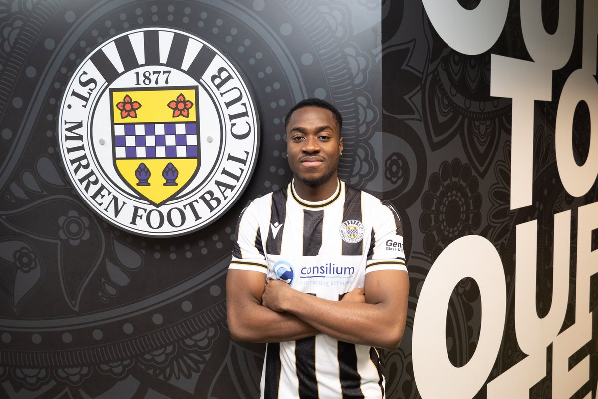 PLZSoccer's tweet photo. It begins!
St Mirren kick-off the January transfer window with the addition of Owen Oseni on a three-and-a-half year deal.
🗣️ ‘It was important we got in early,’ said Stephen Robinson of the striker.
📲Download the Arnold Clark App!
https://t.co/TK4oIaIuW1
#STMFC| #SPFL https://t.co/5icsZ3Tg1j