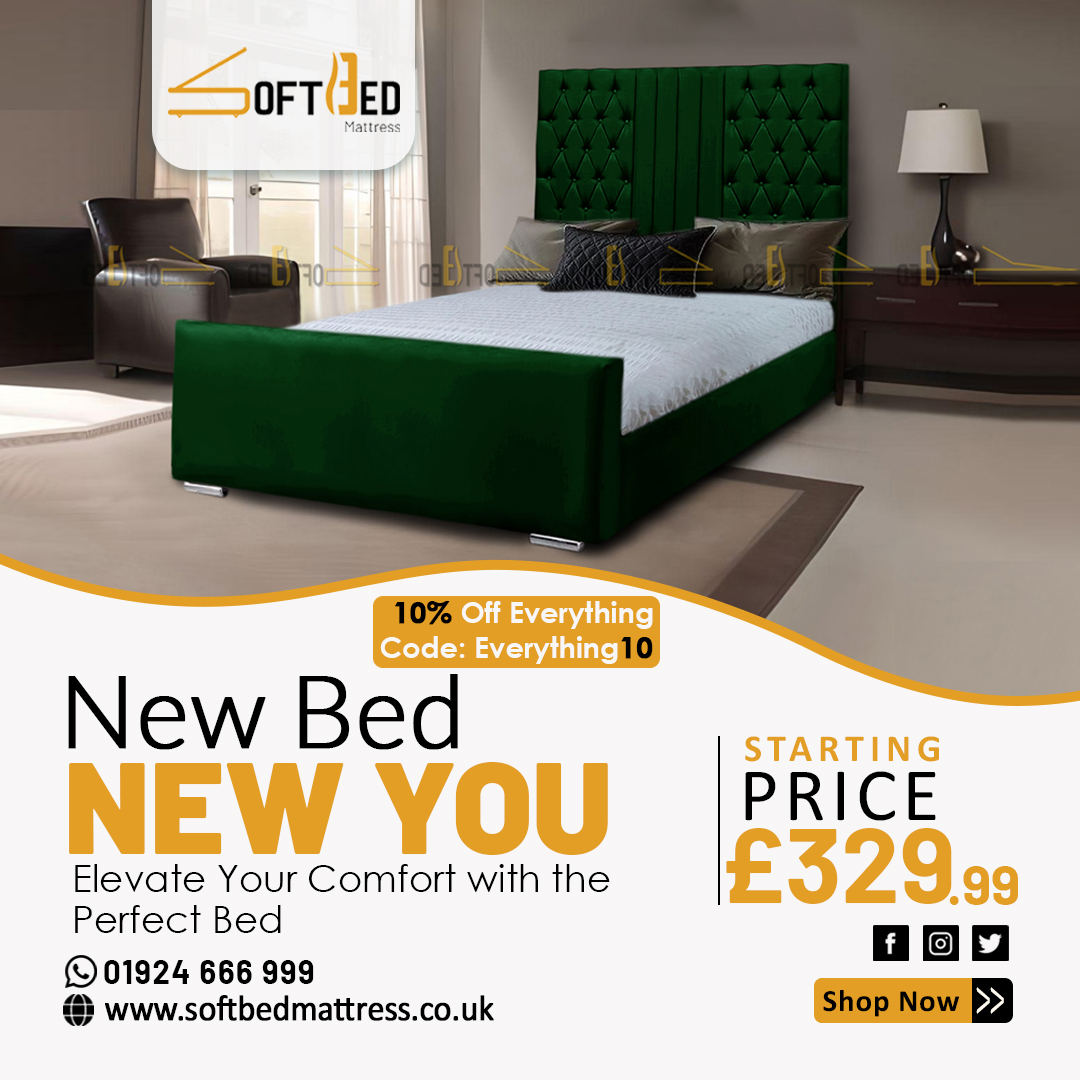 SoftbedM's tweet photo. Enhance your bedroom with the Nova Bed Frame—a blend of modern style and practicality. Its sleek design suits any décor, and its durability ensures comfort. Enjoy 10% off with code: EVERYTHING10. #ModernElegance #HomeDesign
Buy Online:https://t.co/3kvL6ss7QX https://t.co/3N1XWmjJV7