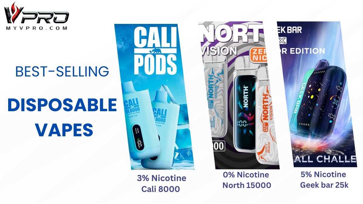 Myvpro_Official's tweet photo. 🚨 Top 3 Vapes of 2024! 💥
1️⃣ Geek Bar Pulse X 5%
2️⃣ Cali UL8000 3%
3️⃣ North Vision 0%
Which one are you picking? 🔥 #VapeLife #GeekBar #CaliVape #NorthVision #DisposableVape
【https://t.co/fGgs6tSPXI】 https://t.co/Jf3HrMC9rV