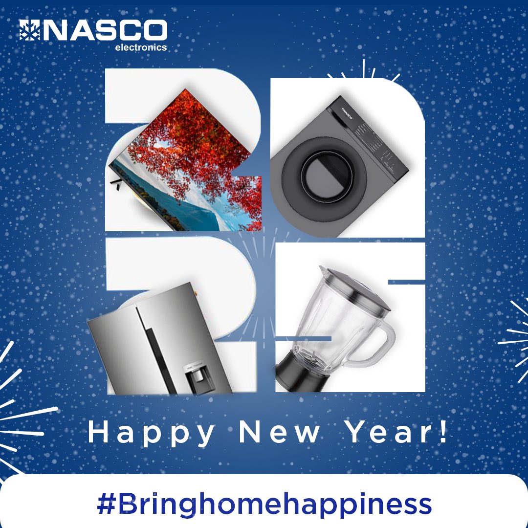 Happy New Year from Nasco!

Wishing you a bright, beautiful, and blessed year ahead! #NascoWishes #HappyNewYear