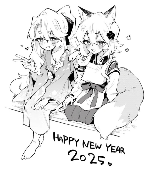 今年ももふもふお願いします🦊🎍 
