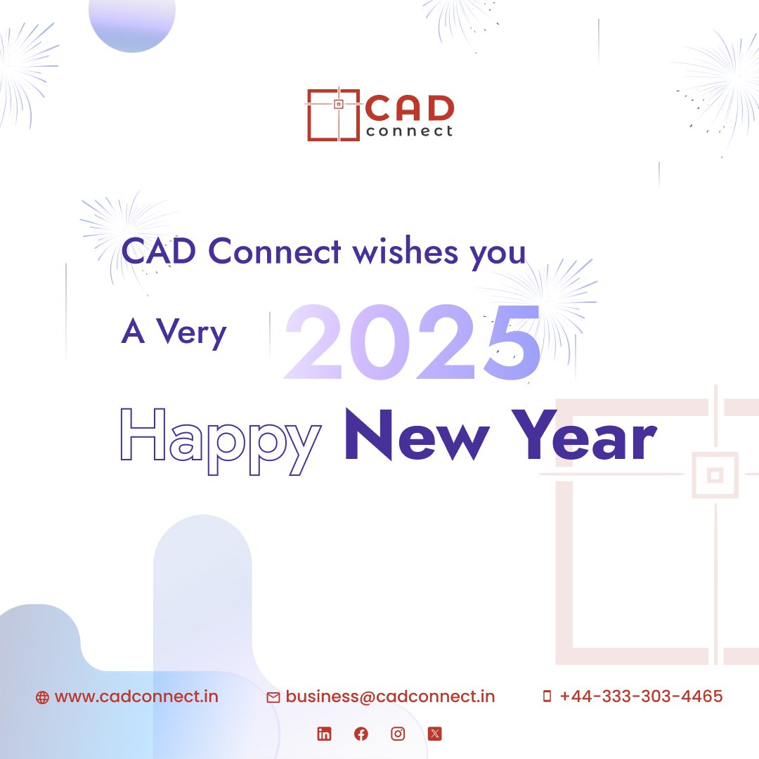 CadConnect's tweet image. CAD Connect wishes everyone a prosperous new year as we foresee the magic of mighty transformations through the latest CAD technology.  Let’s connect to create revolutionary changes that leave lasting positive impact.

#CADSolutions #NewYearWish #CADTrasnformations