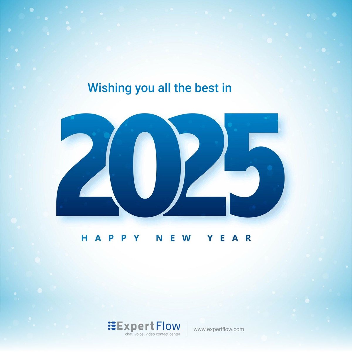 Expertflow's tweet image. Everyone at Expertflow wishes you a very Happy New Year!