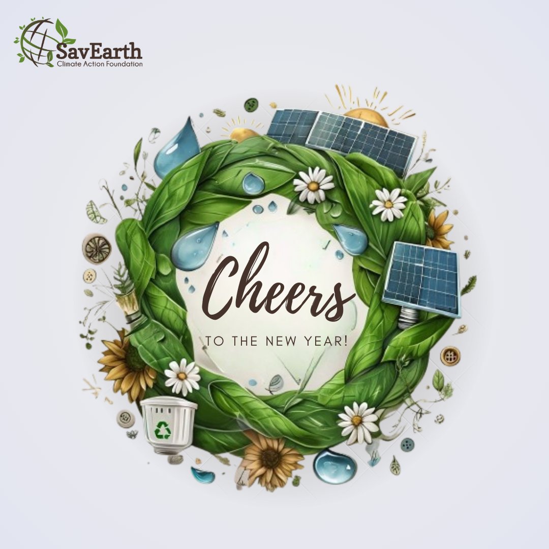 New year, new you ❌

New year, new drive to live sustainably, and advocate for Earth! ✅

Happy New Year Everyone!
Remember to follow us if you haven't yet! 💚

#HappyNewYear2025 #NewYear2025 #Welcome2025
#climateaction
#savearth