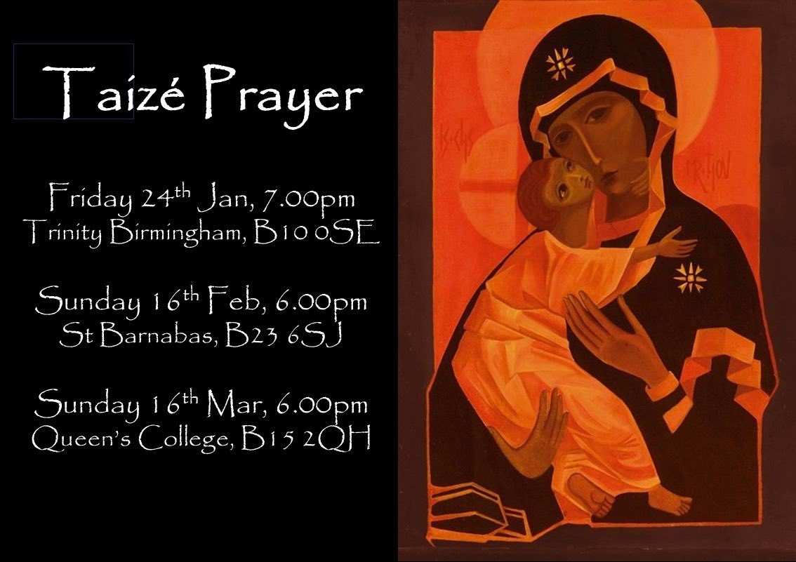 New year, more Taizé #prayer 

See our list of upcoming prayers 

taizebirmingham.uk