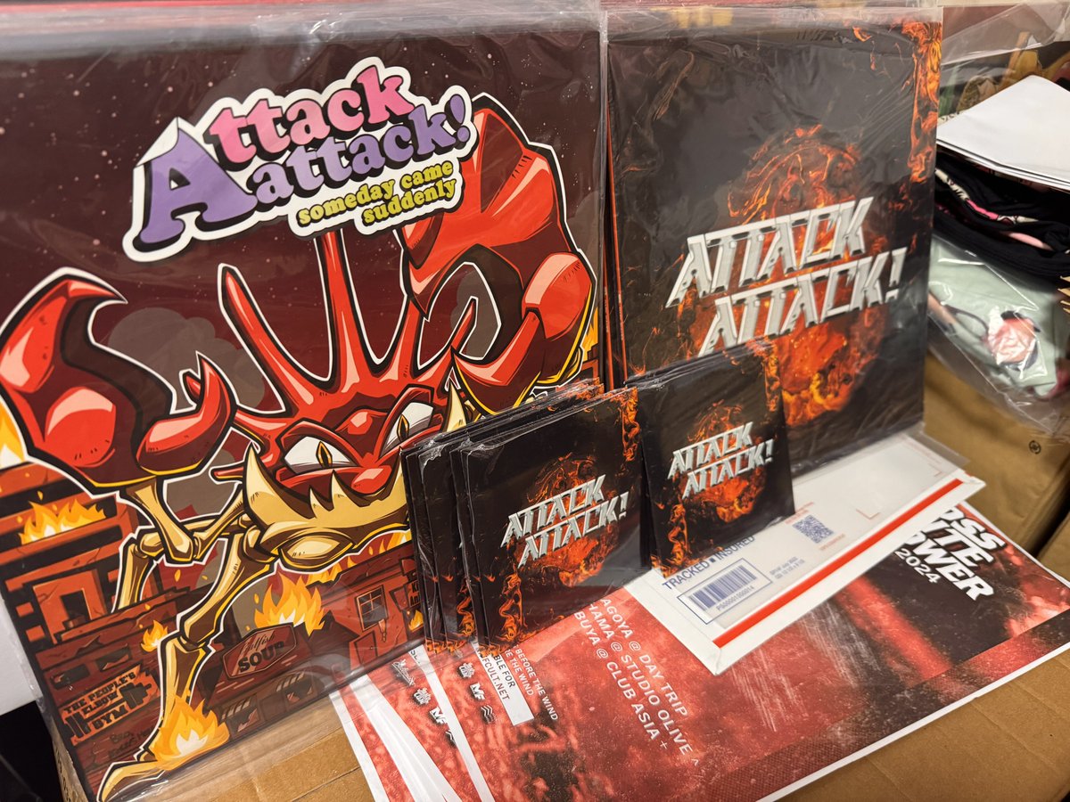 新入荷報告②】 Attack Attack! Attack Attack!の名盤1stのレアジャケ