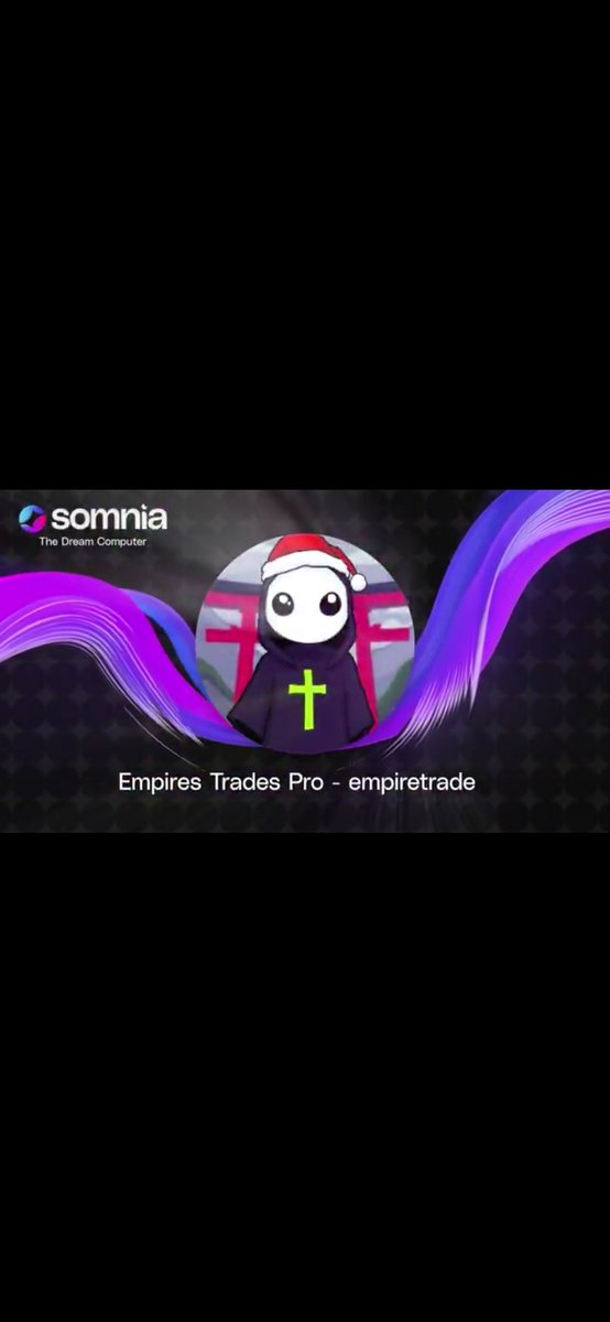 EmpiretradesPRO's tweet photo. Made it to Somnica of the year list 😊
Really proud to be an early supporter of the @Somnia_Network 🚀
Wishing all Somniacs a prosperous new year 🎊
#Somnia #SomniaDevnet #SomniaCreator https://t.co/CFYTE5f4C7