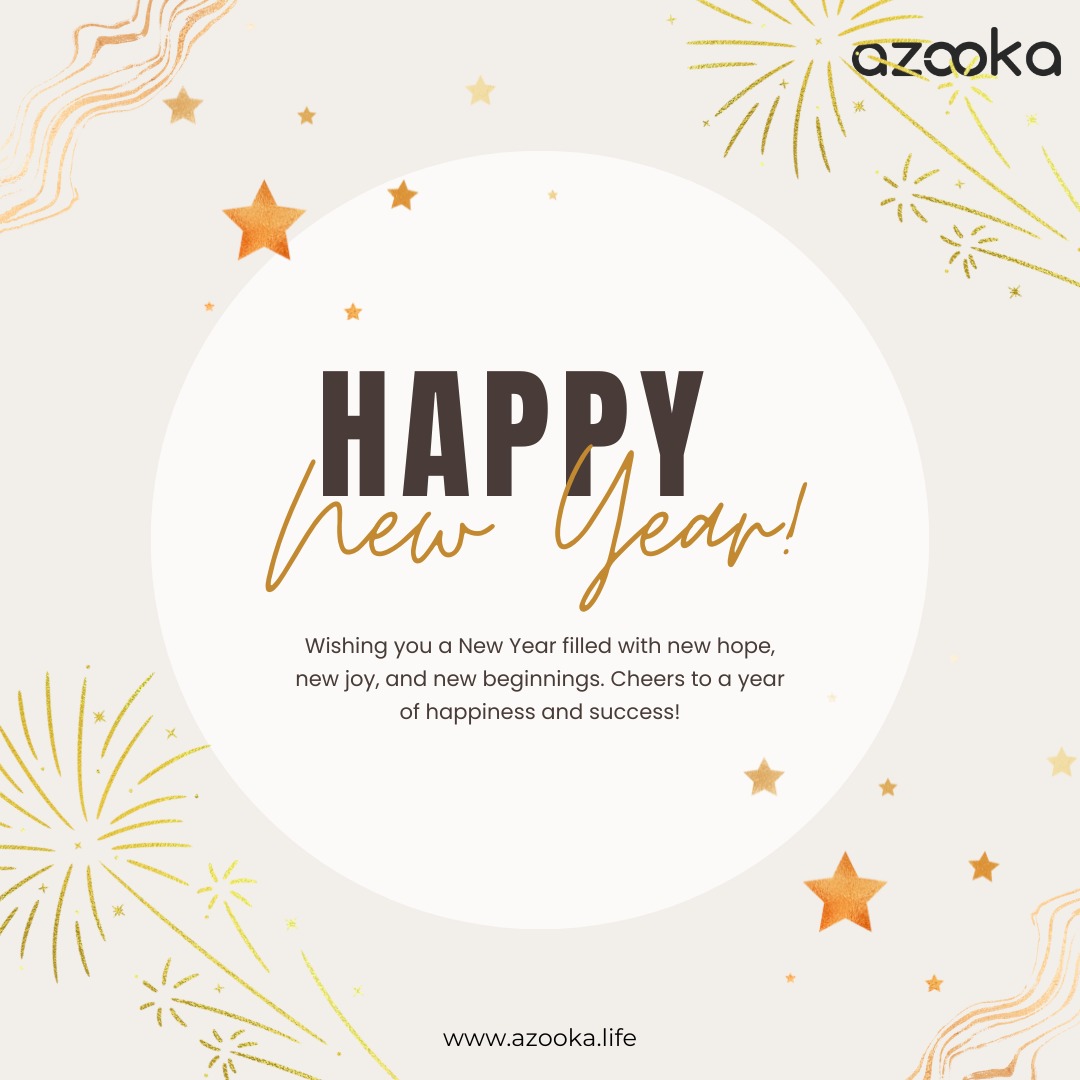 ✨Happy New Year from Azooka✨

Here's to a new year of collaboration, innovation, and mutual growth! We look forward to continuing to partner with you and to seeing what the future holds.