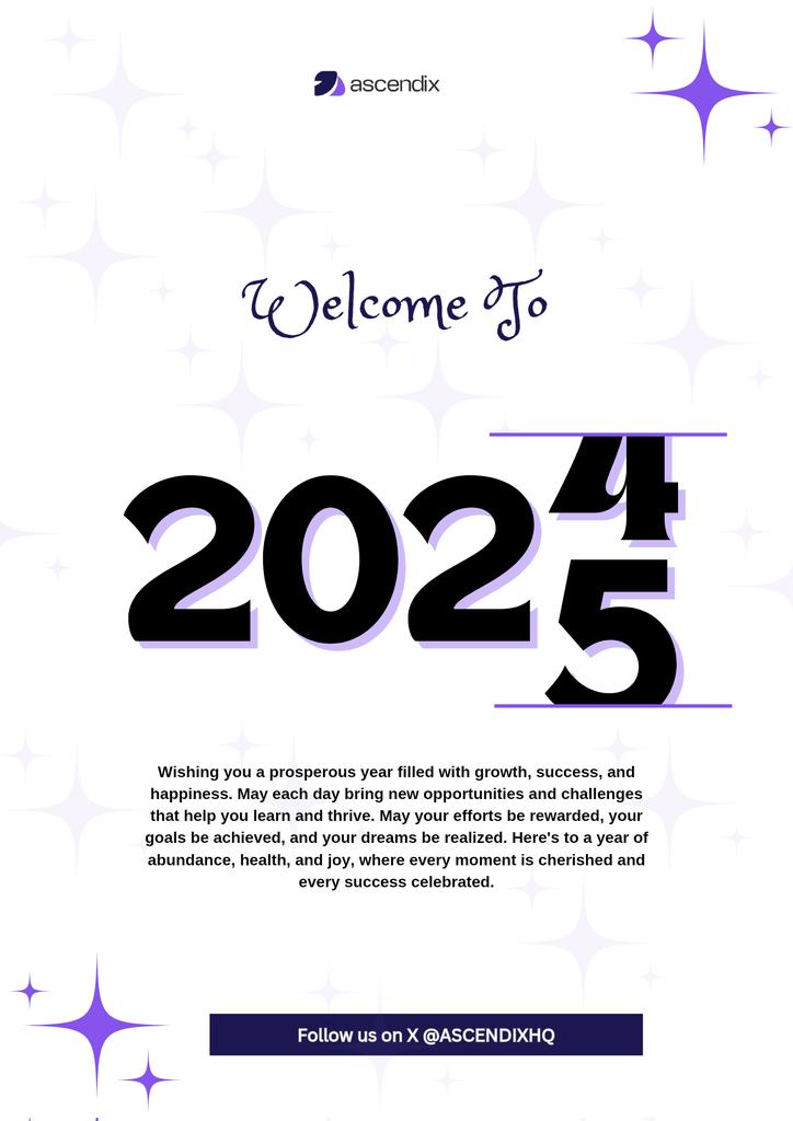 AscendixHQ's tweet image. 🎉 Welcome to 2025! 🎊

From the Ascendix Team, we wish you a year filled with growth, learning, and endless possibilities! 🚀
 Thank you for being part of our journey as we step into an exciting new chapter.
#HappyNewYear
@opencampus_xyz  @HackQuest_