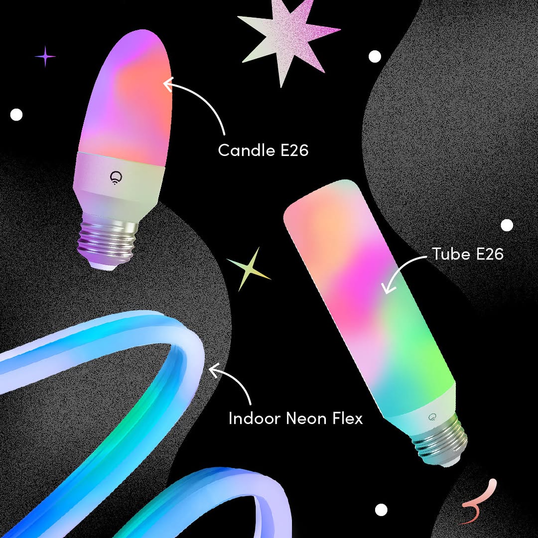 Ring in the new year with LIFX smart lights! 🎆💡 We've got a quick list of smart lights we think will bring any NYE party to life 🌈 Create you own fireworks with the Outdoor Permanent and String Lights with dazzling FX🎆 or transform your interior space into party central.