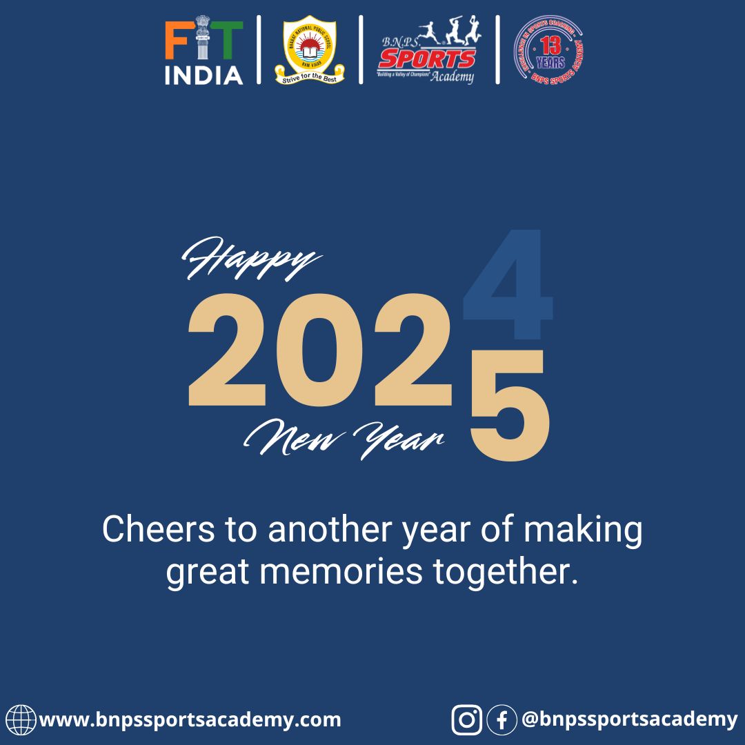BNPSAcademy's tweet photo. HAPPY NEW YEAR 2025! 🎉🥳
From everyone at BNPS Sports Academy, we wish you a year filled with love, laughter, and triumphs on and off the field! 🏆💪
May this year bring new opportunities, challenges, and successes for all our athletes and sports enthusiasts! 🌟

#HappyNewYear https://t.co/MWBiZqgXNF